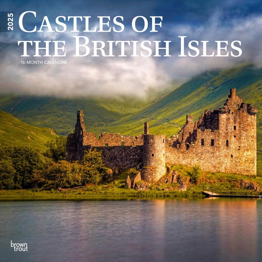 Castles of the British Isles 2025 Wall Calendar Main Image