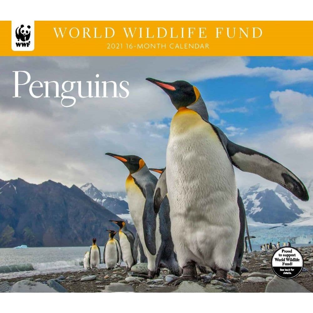 Penguins WWF Wall Calendar