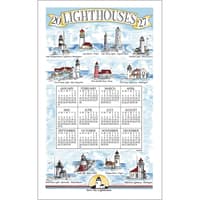 image Lighthouses 2027 Calendar Towel Main Product Image