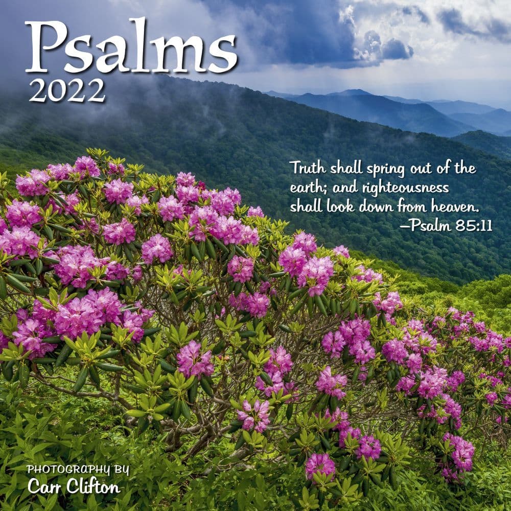 Psalms 2022 Mini Wall Calendar