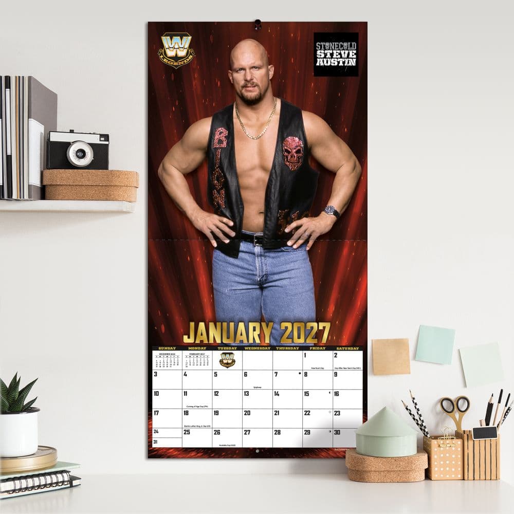 WWE Legends 2027 Wall Calendar Fifth Alternate Image