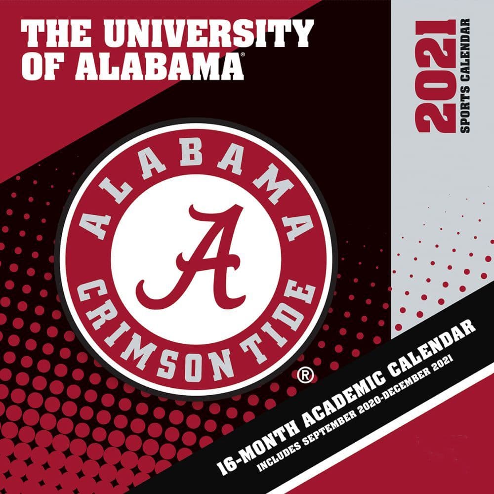 Alabama Crimson Tide Wall Calendar Calendars Com