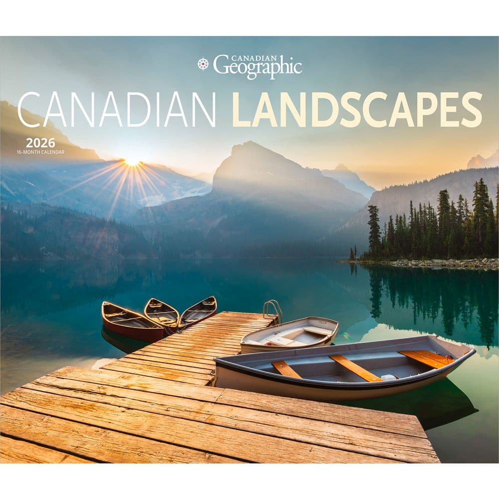 Canada Wilderness Deluxe 2026 Wall Calendar Main Image
