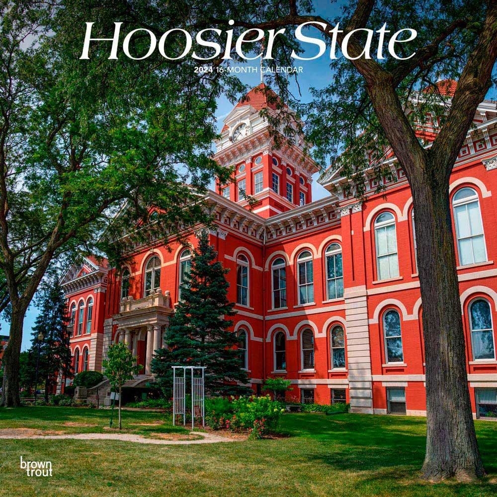 Indiana Places 2024 Wall Calendar - Calendars.com