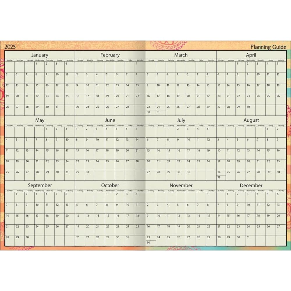 Color My World by Lisa Kaus 2025 Monthly Planner Third Alternate Image width=&quot;1000&quot; height=&quot;1000&quot;