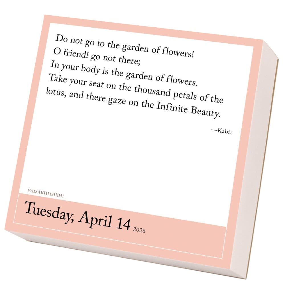 Prayer for Every Day 2026 Desk Calendar Second Alternate Image