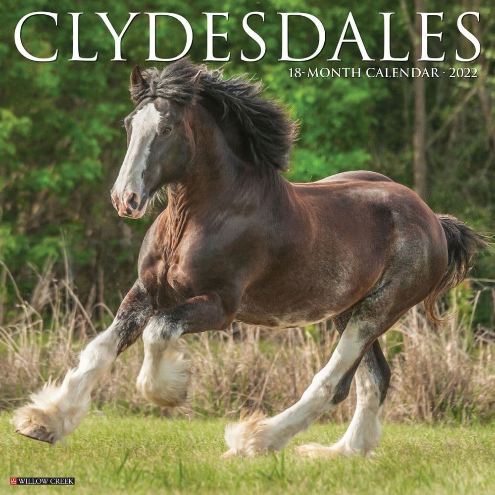 Clydesdales Horses 2022 Wall Calendar