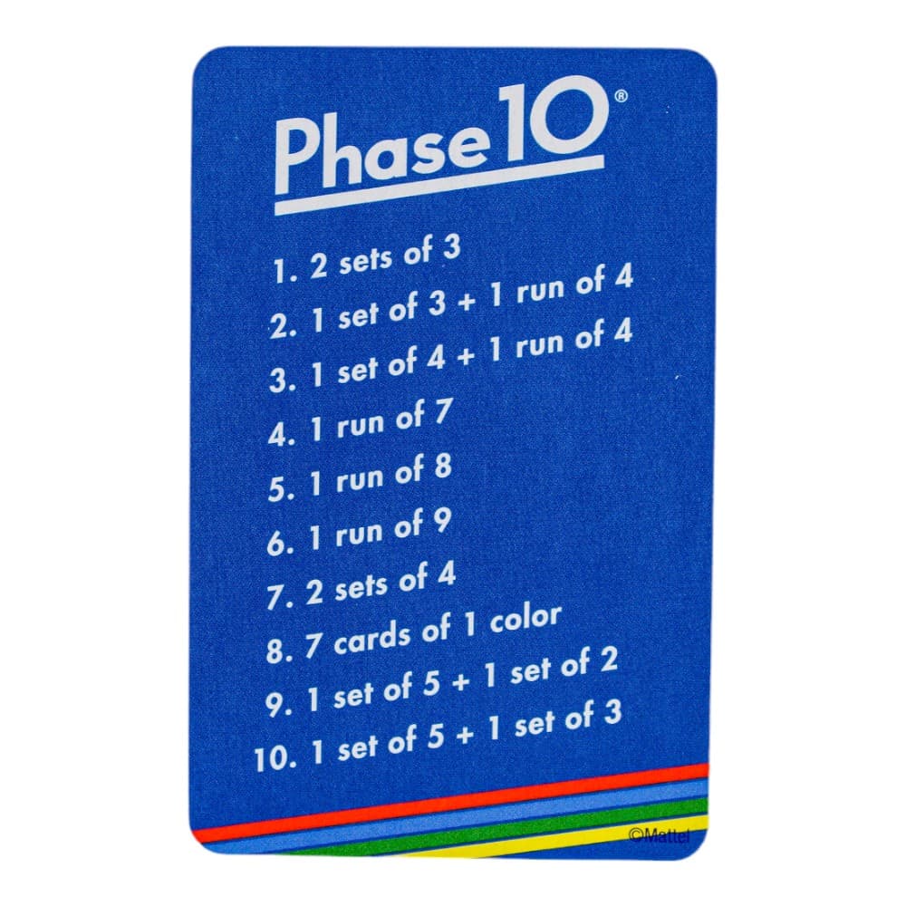 Phase 10 Card Game Fifth Alternate Image width=&quot;1000&quot; height=&quot;1000&quot;