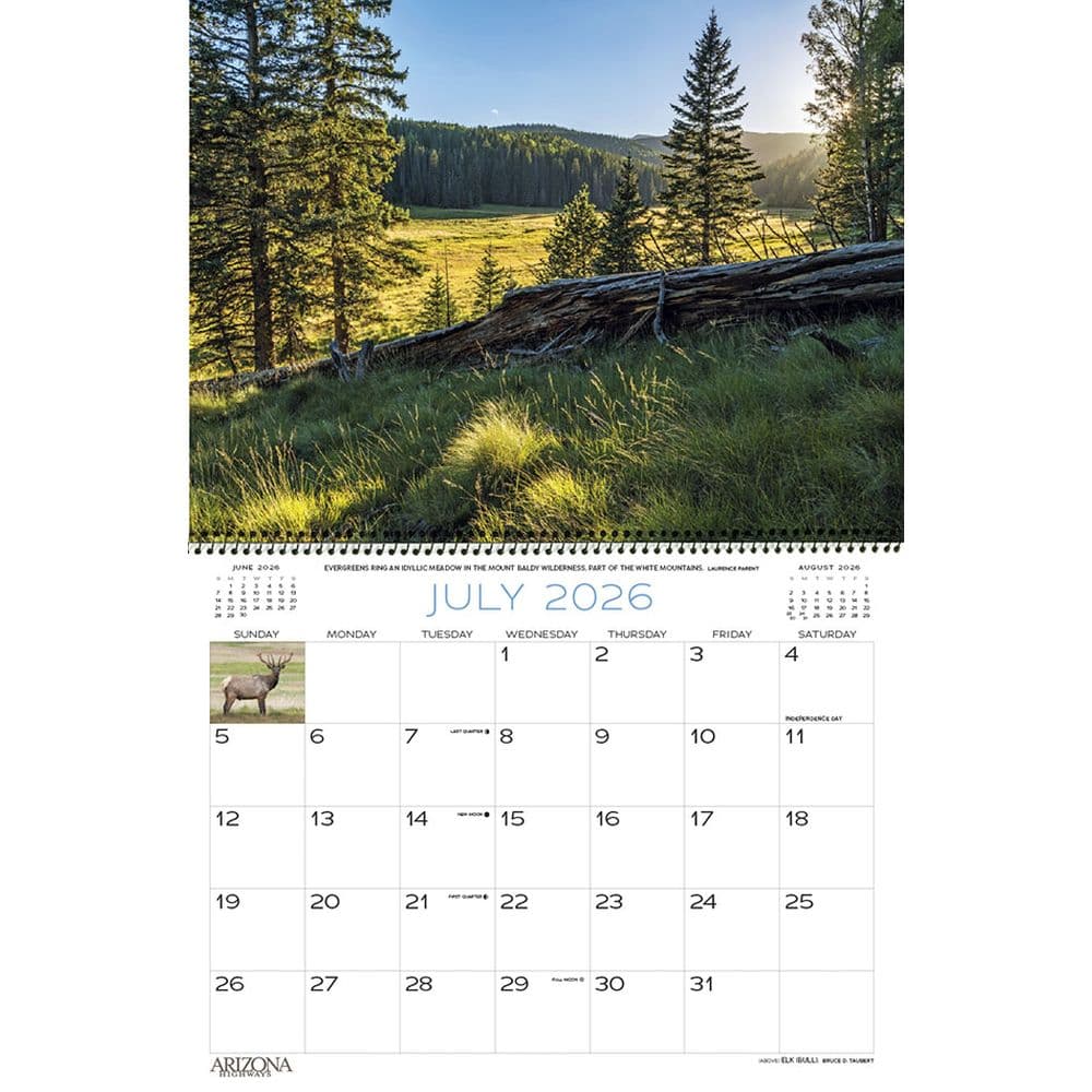 Arizona Highways Classic 2026 Wall Calendar Third Alternate Image