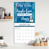 image Sarcasm My Love Language 2025 Wall Calendar Fourth Alternate