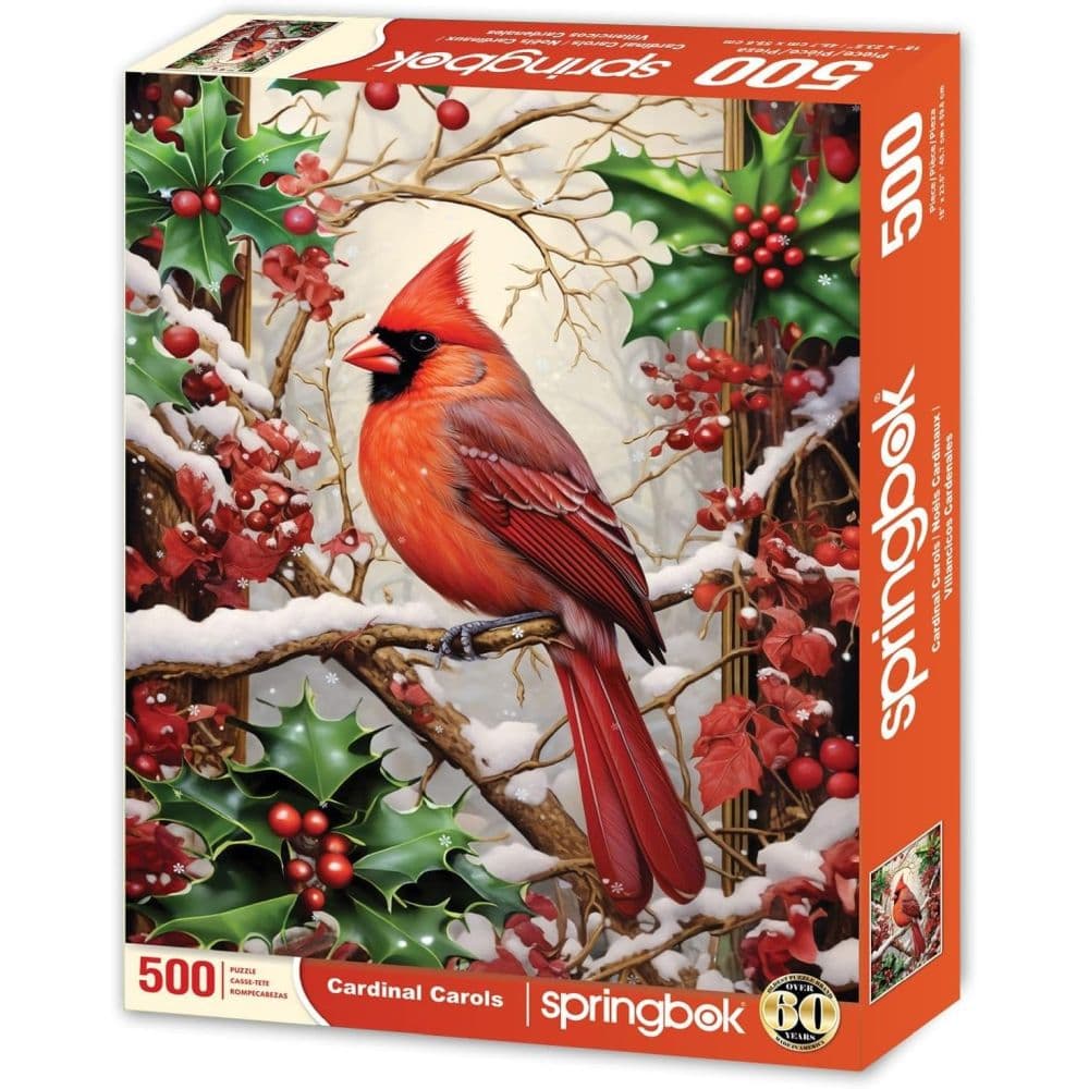 image Cardinal Carols 500 Piece Puzzle Main Product Image