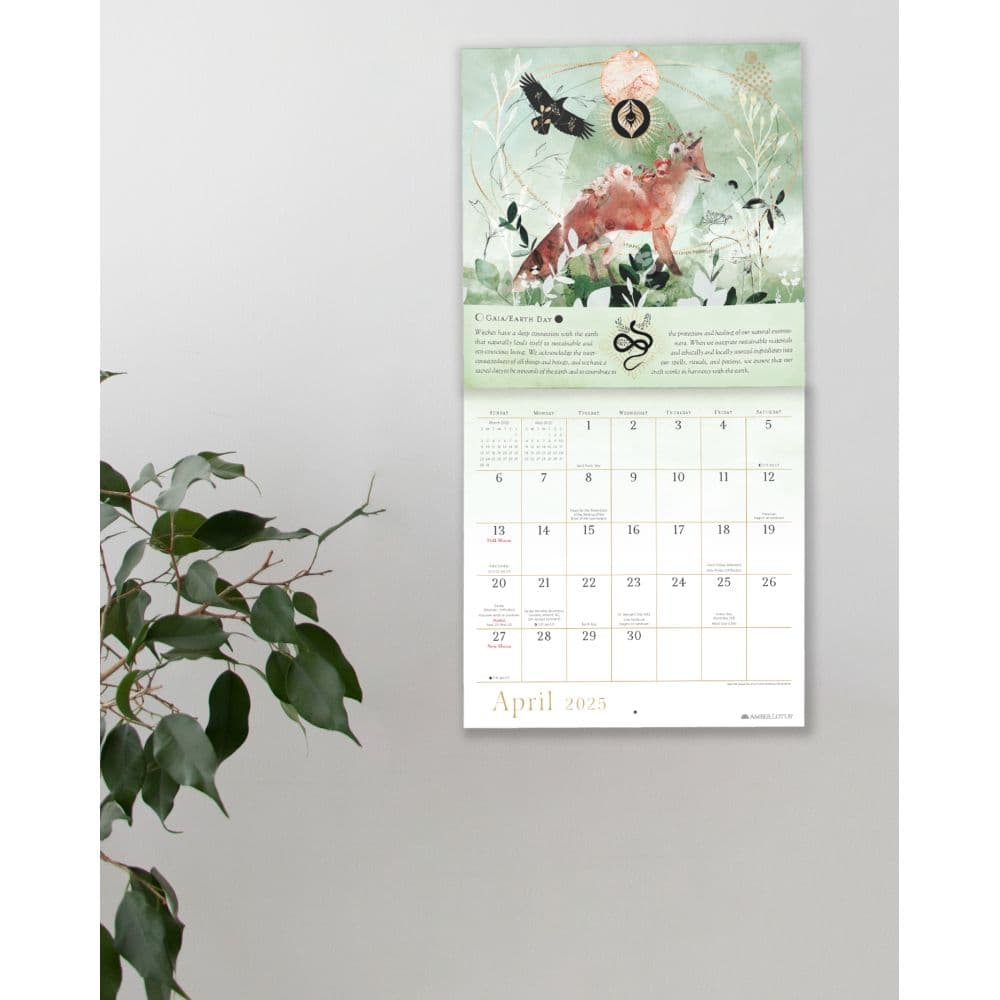 Year of the Witch 2025 Wall Calendar Fourth Alternate Image