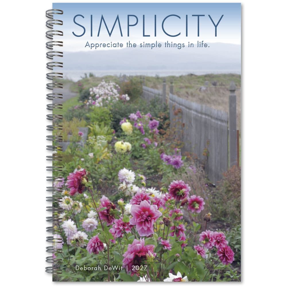 Inspirations For Simpler Life 2027 Engagement Planner by Deborah Dewit Main Product Image