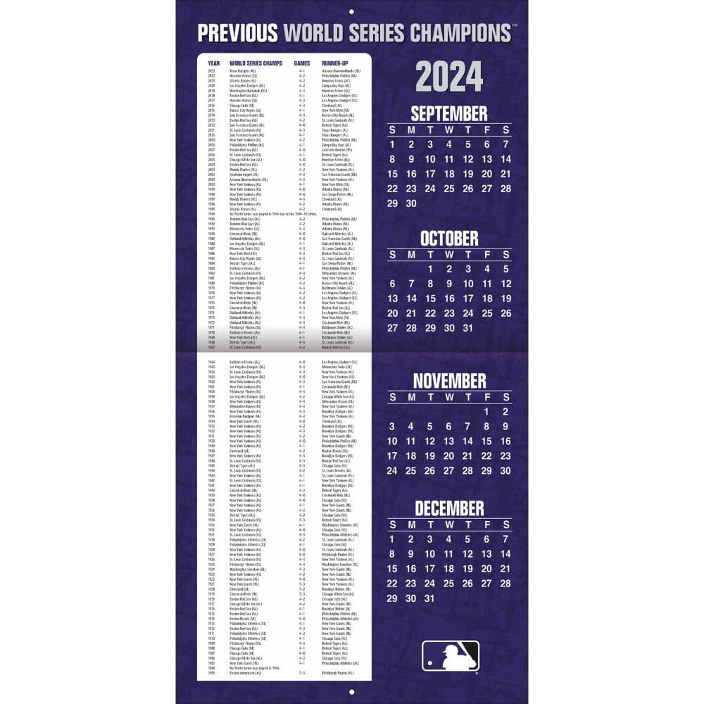 MLB Colorado Rockies 2025 Wall Calendar Second Alternate Image