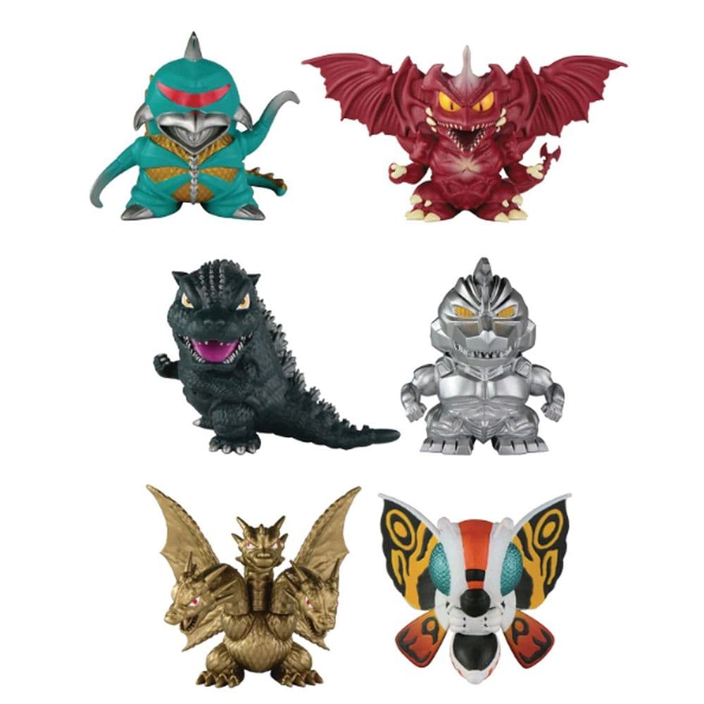 Godzilla Classic 2 Chibi Figure (2 Pack) Main Image