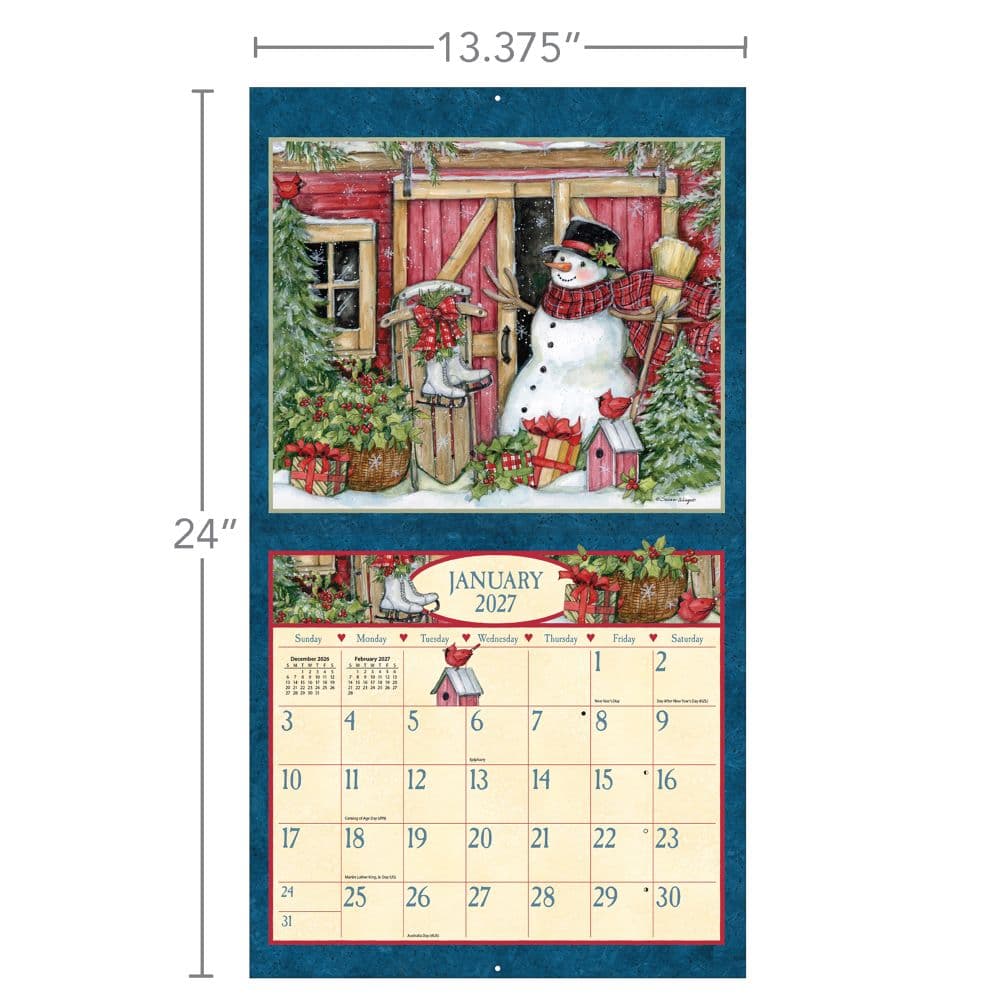 Heart and Home 2027 Wall Calendar by Susan Winget Third Alternate Image