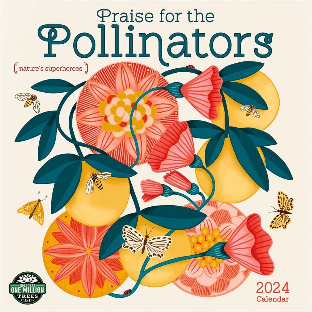 Praise for the Pollinators 2024 Wall Calendar