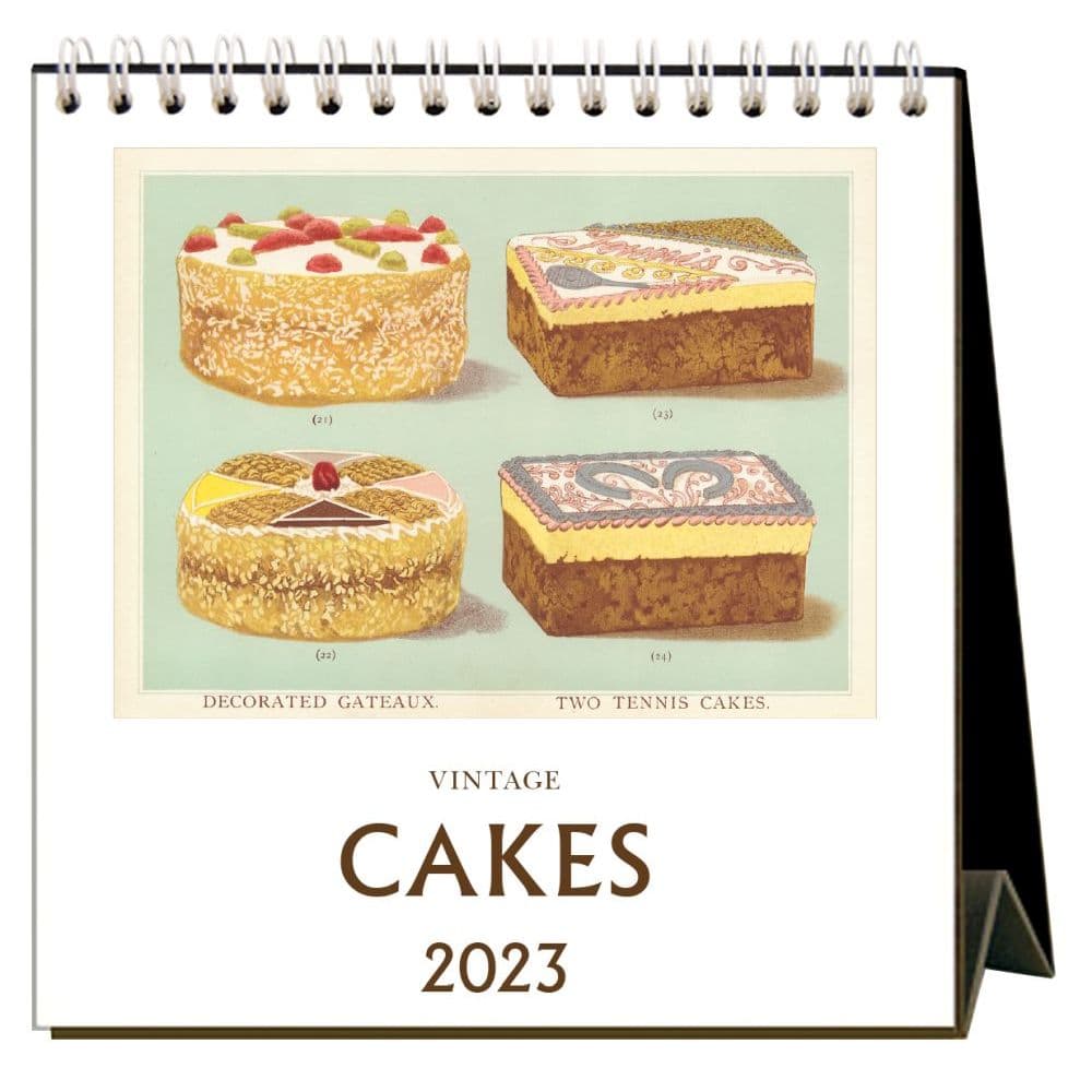 Cakes 2023 Desk Calendar