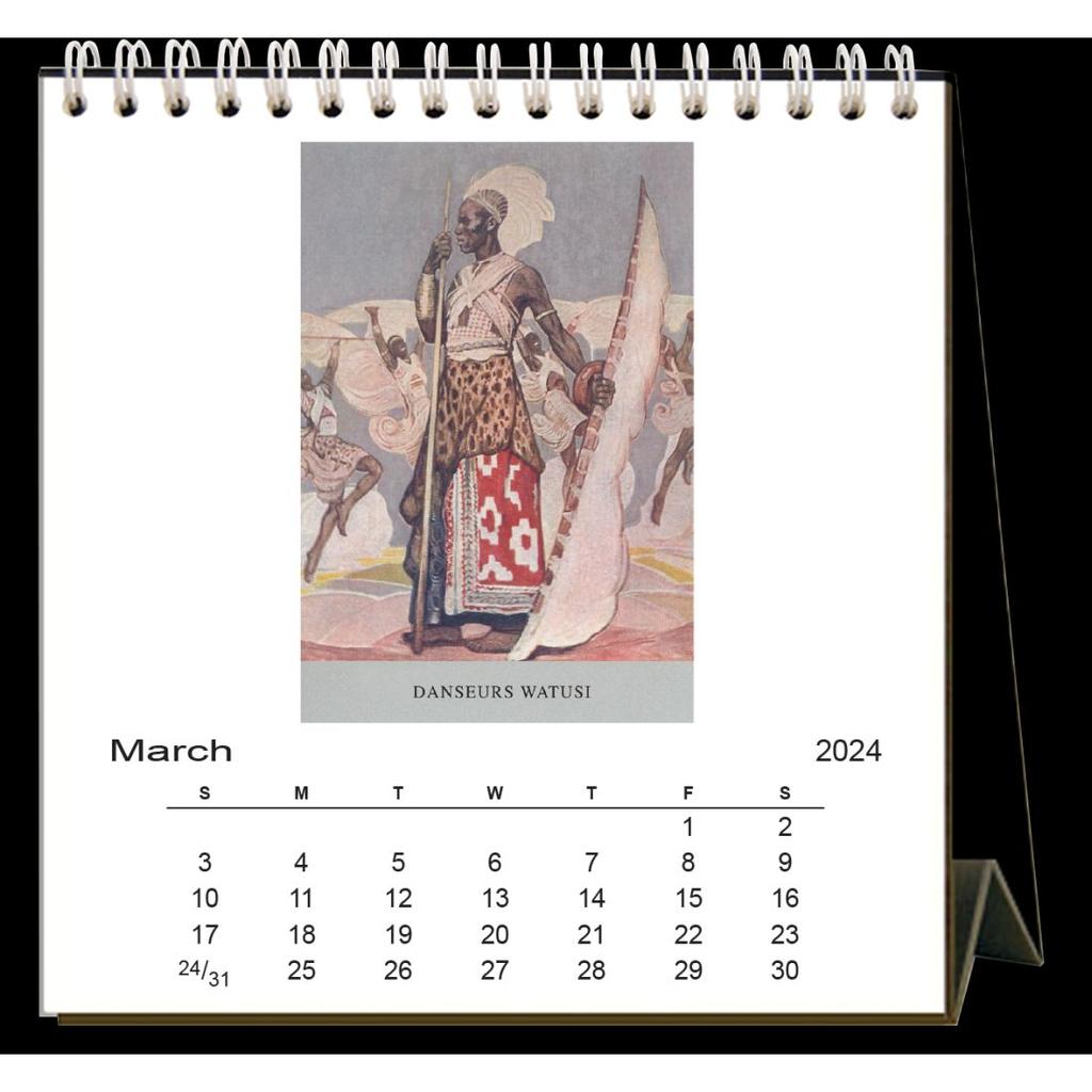 Dance 2024 Easel Desk Calendar Second Alternate Image width=&quot;1000&quot; height=&quot;1000&quot;