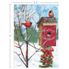 image Merry Birdhouse by Tim Coffey Petite Christmas Cards