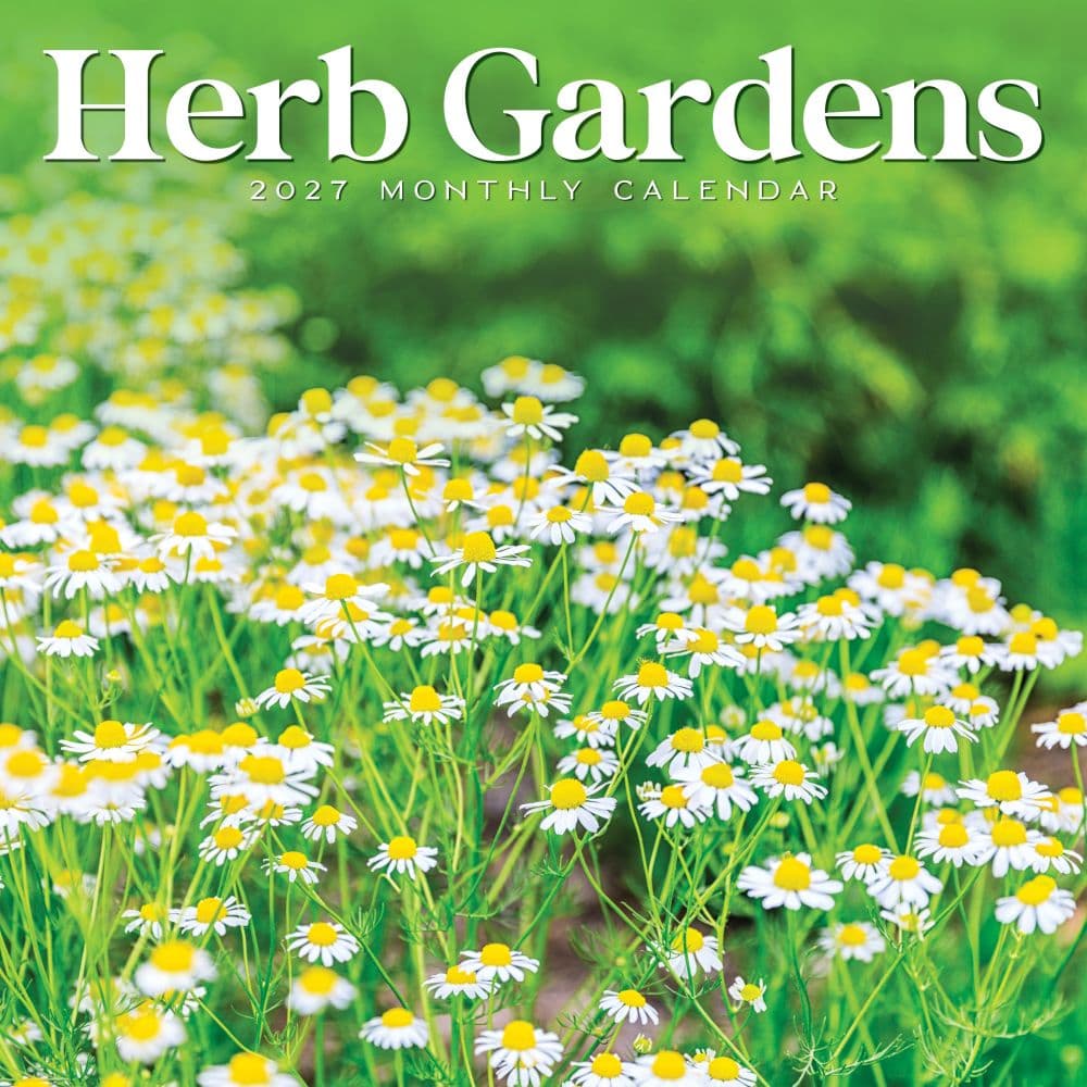 Herb Garden 2027 Wall Calendar