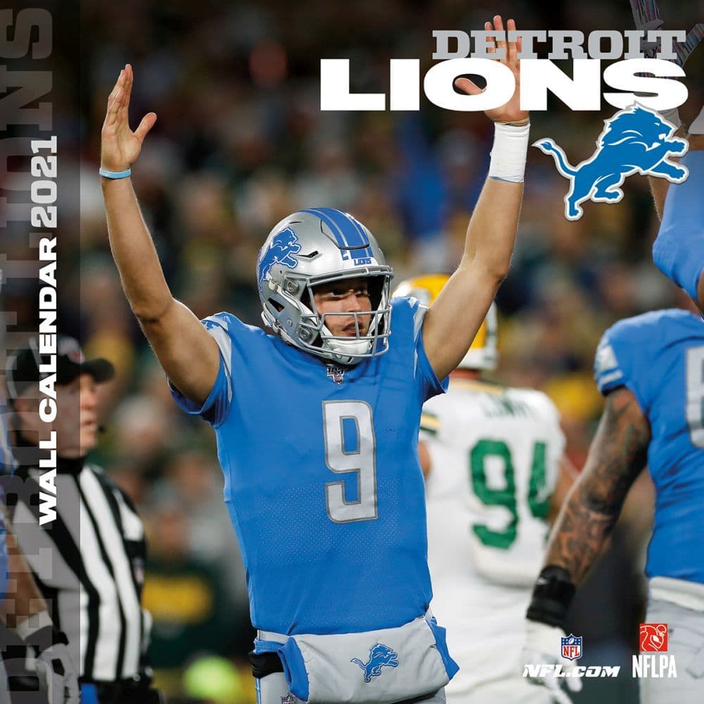 Detroit Lions Wall Calendar