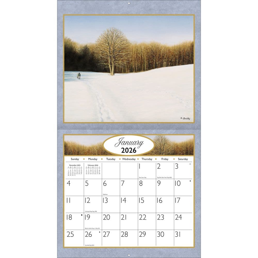 Journey Home 2026 Wall Calendar by Kevin Dodds_ALT1