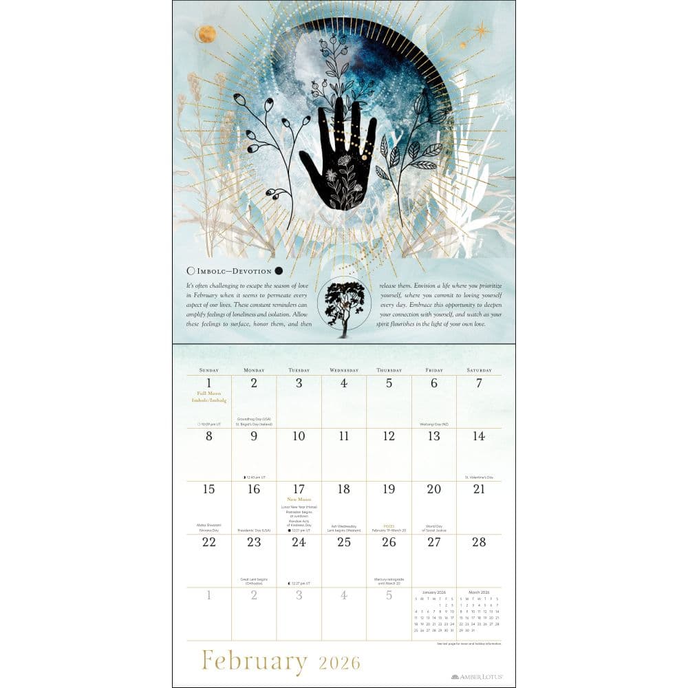 Year of the Witch 2026 Wall Calendar Second Alternate Image