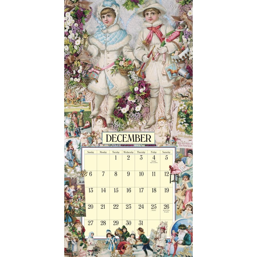 Victoriana 2026 Wall Calendar Fourth Alternate Image