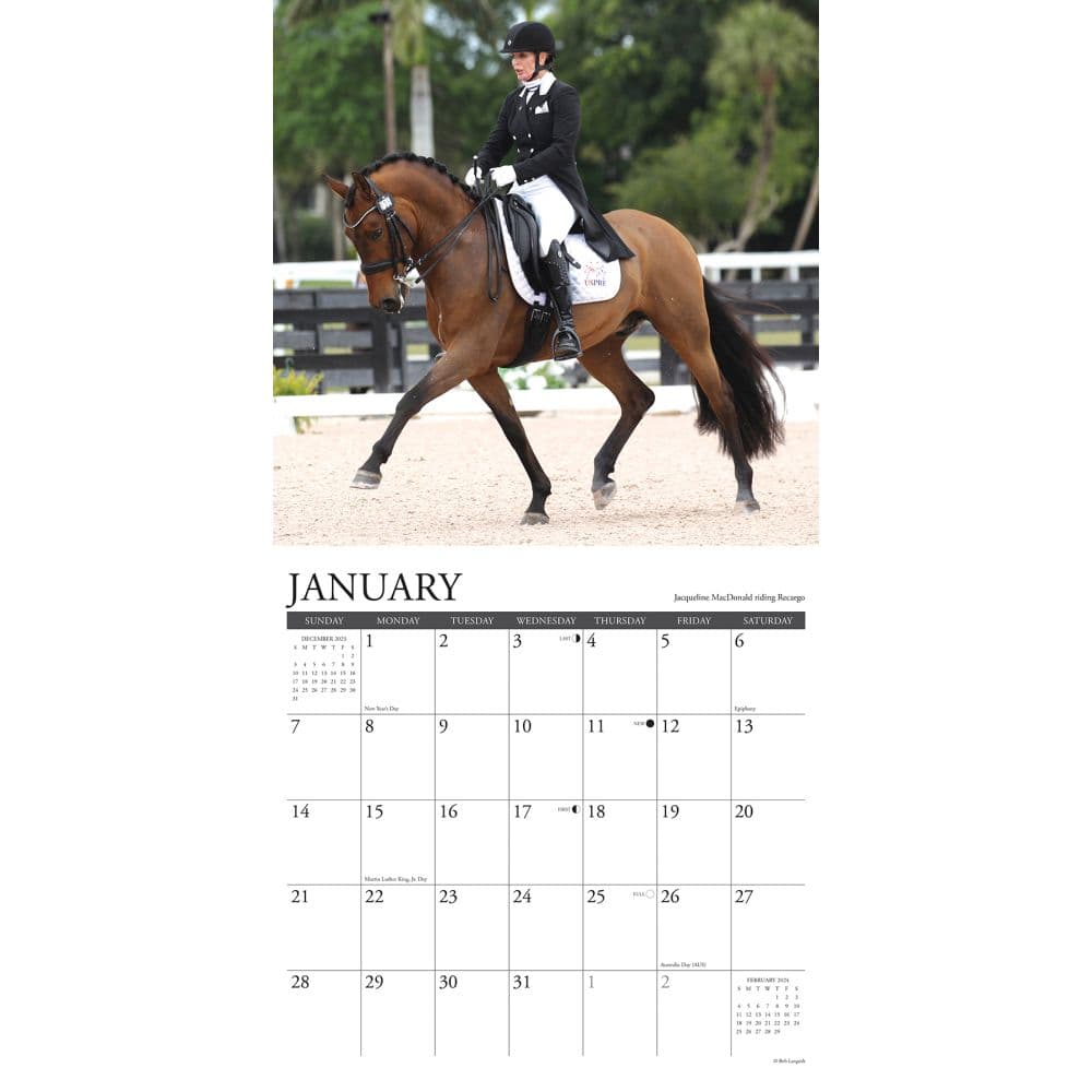 Dressage 2024 Wall Calendar