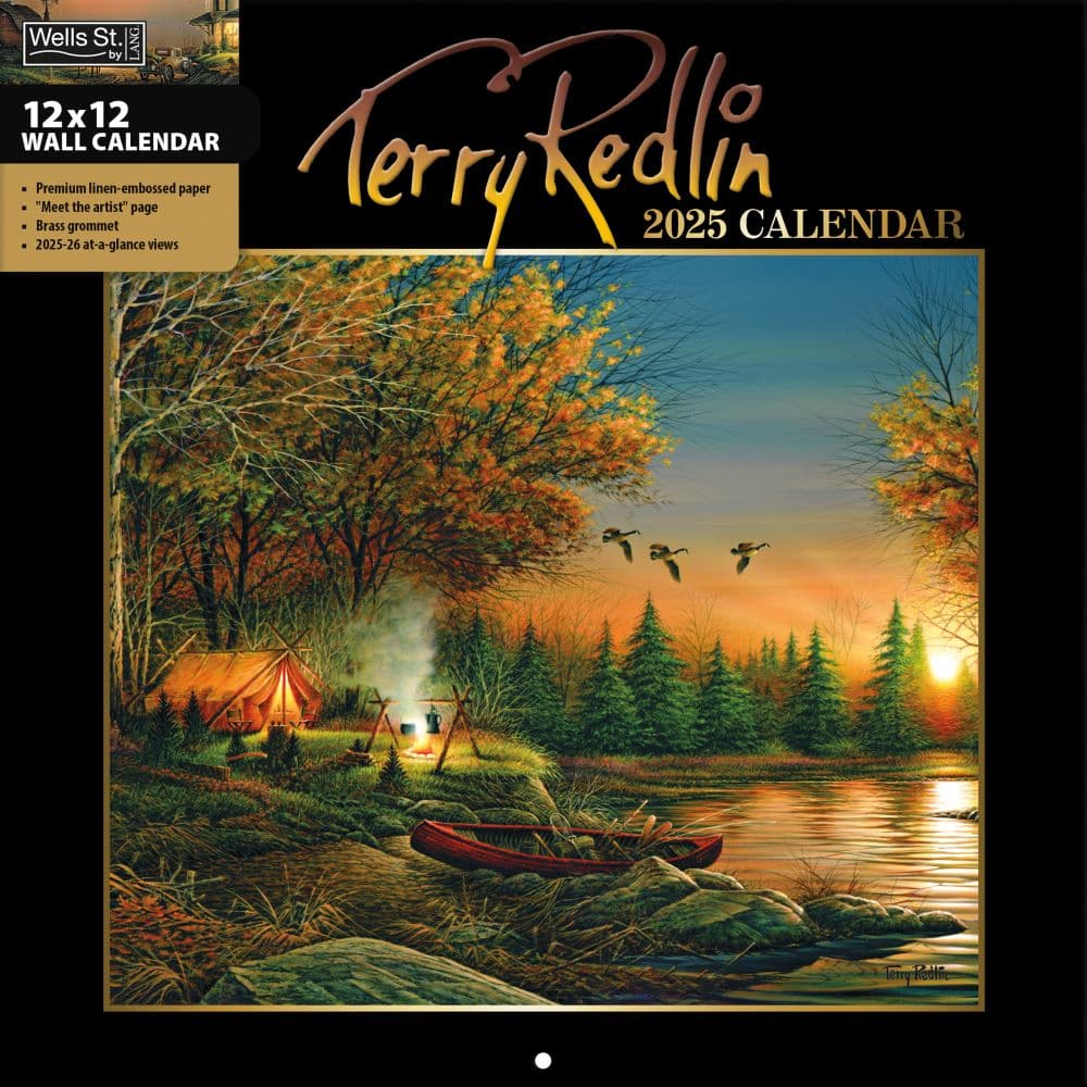 Terry Redlin 2025 Calendar