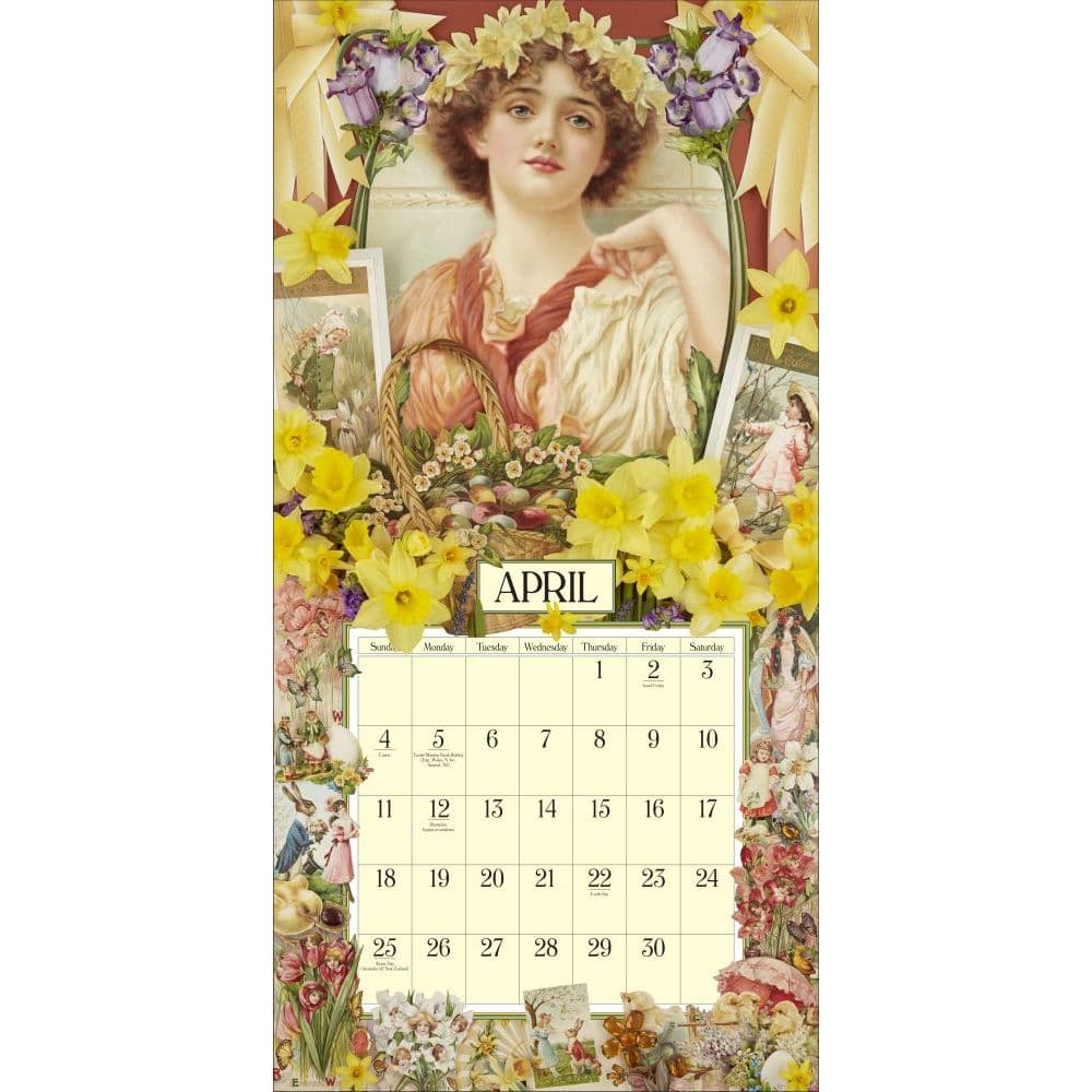 Victoriana Wall Calendar