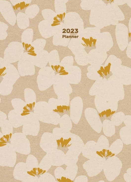 Rustic Blossoms 2023 Large Monthly Planner
