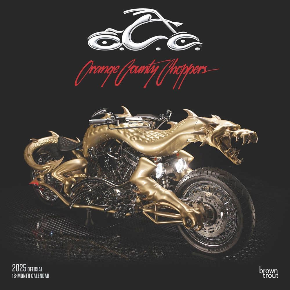 image Orange County Choppers 2025 Wall Calendar Main Image