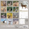 image White Tailed Deer Wall 2024 Wall Calendar Alternate Image 1