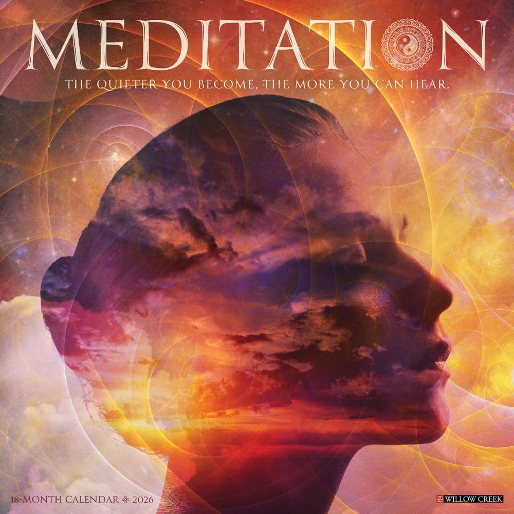 Meditation 2026 Wall Calendar Main Image