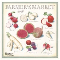 image Farmers Market 2026 Wall Calendar  Main Image