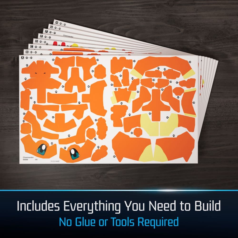 4D Pokemon Charmander 3D Puzzle Third Alternate Image