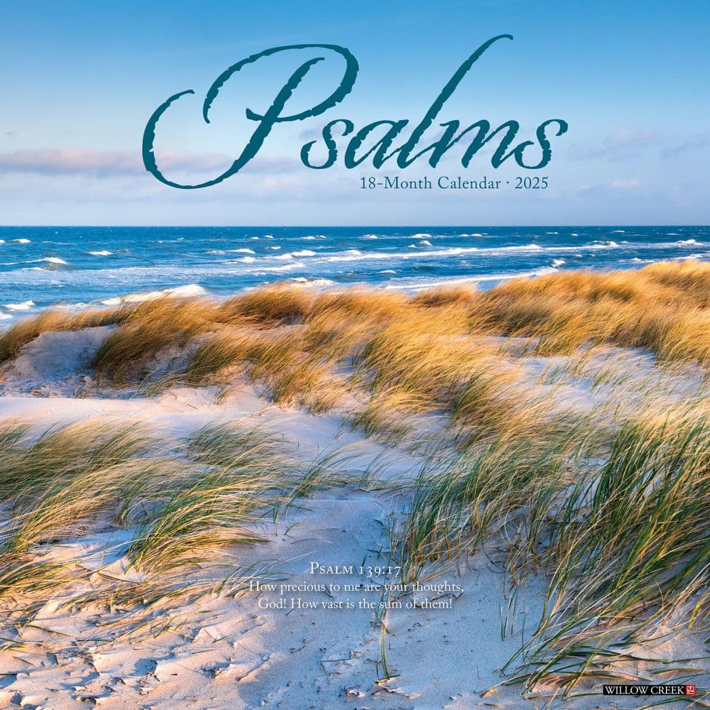 Psalms 2025 Wall Calendar  Main Image