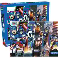 image Marvel Captain America Timeline 1000 Piece Puzzle Main Product Image