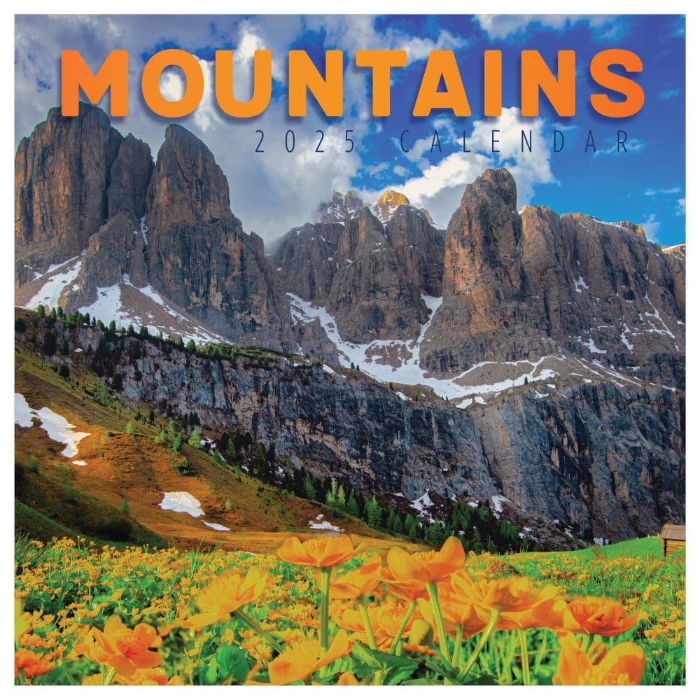 Mountains 2025 Wall Calendar - Calendars.com