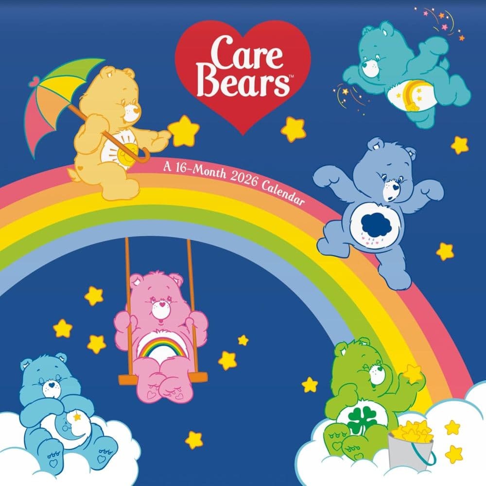 Care Bears 2026 Wall Calendar Main Product Image
