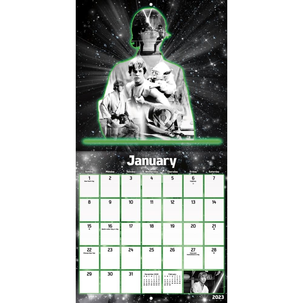 Star Wars 2023 Wall Calendar - Calendars.com
