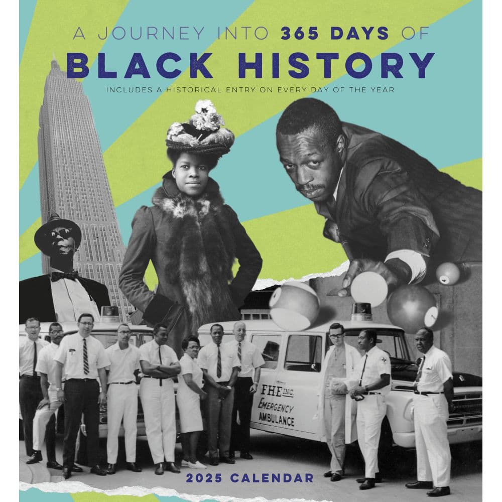 366 Days of Black History 2025 Wall Calendar Main Image