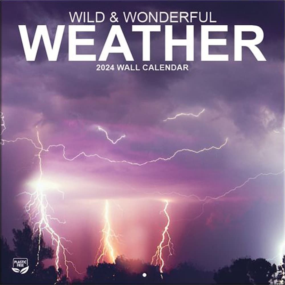 Wild and Wonderful Weather 2024 Mini Wall Calendar Main Product Image width=&quot;1000&quot; height=&quot;1000&quot;