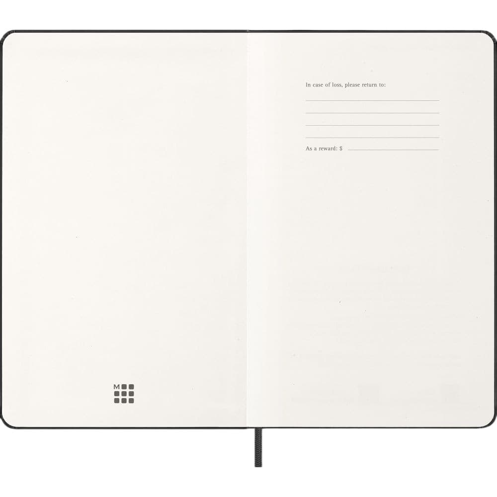 Moleskine Large Vertical Black Hard Cover 2027 Planner Second Alternate Image