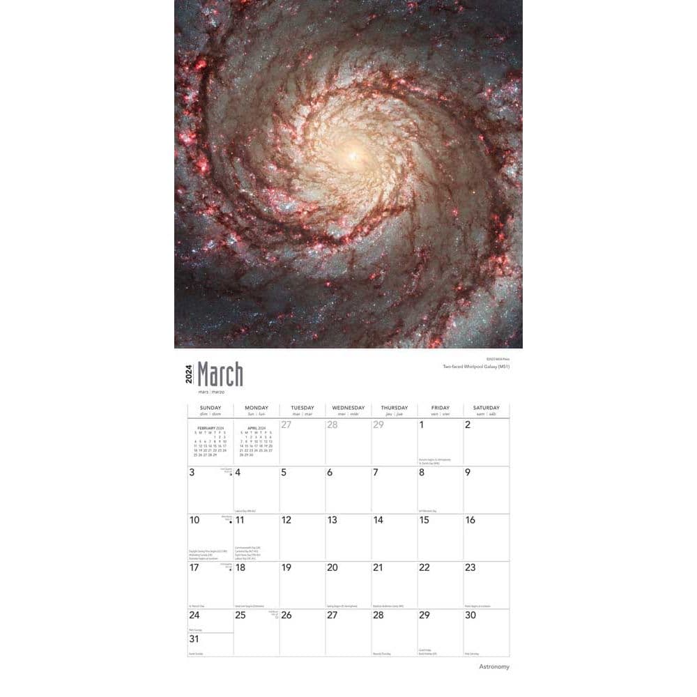 Astronomy 2024 Wall Calendar Second Alternate Image width=&quot;1000&quot; height=&quot;1000&quot;