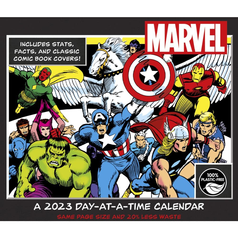 Marvel History 2023 Desk Calendar - Calendars.com