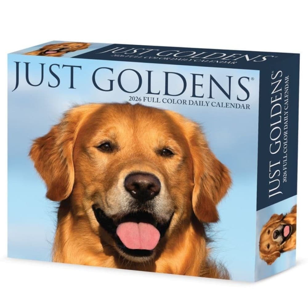 image Just Goldens 2026 Desk Calendar Main Product Image
