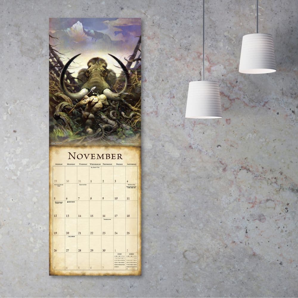 Frazetta 2023 Wall Calendar - Calendars.com
